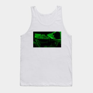 Green Sunset Tank Top